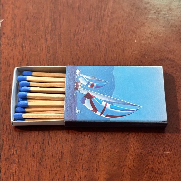 Vintage Matchbox Lobster House Marina Del Rey CA California Matches Sailing - Picture 2 of 13